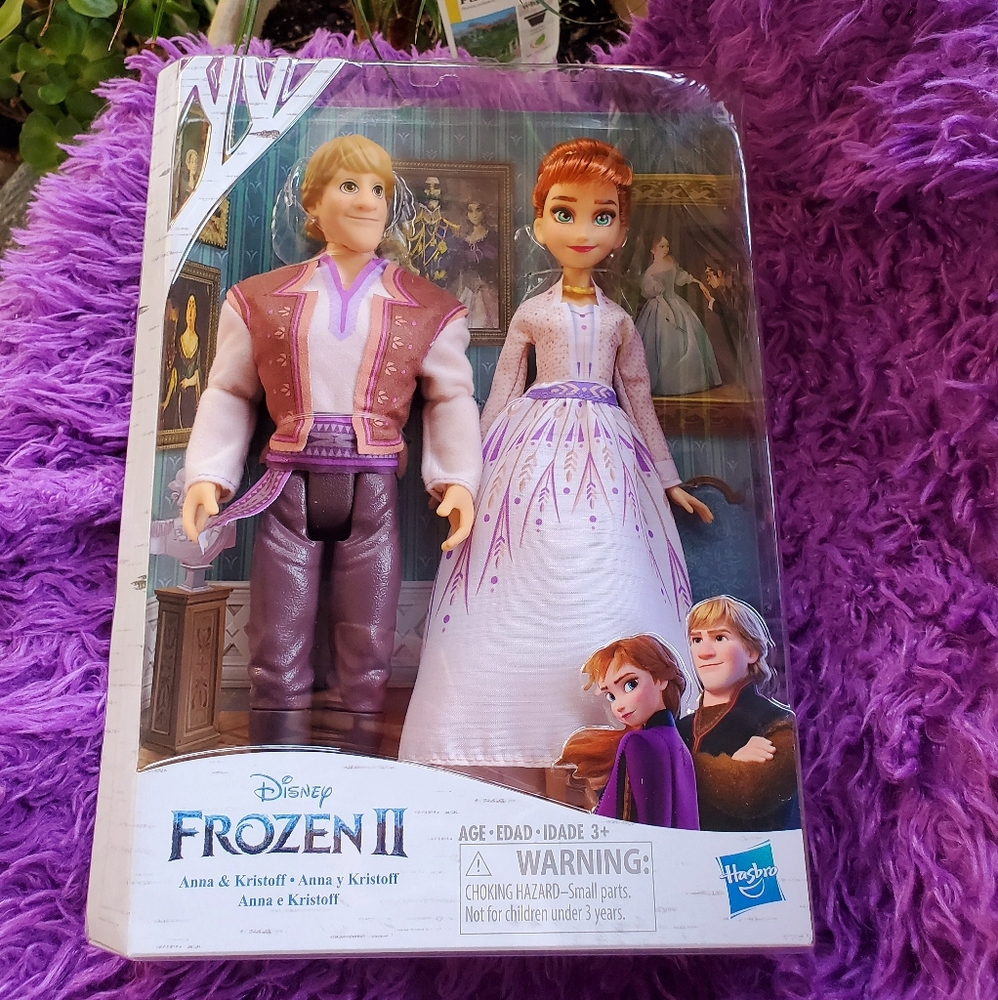 SOLD Disney Frozen Anna and Kristoff Dolls